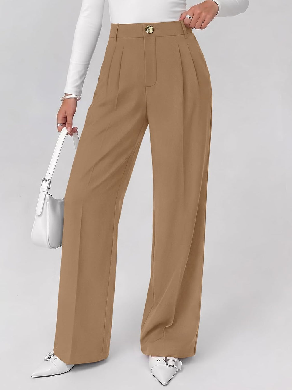 2026 Fall Wide Leg Pants for Women High Waisted Slack