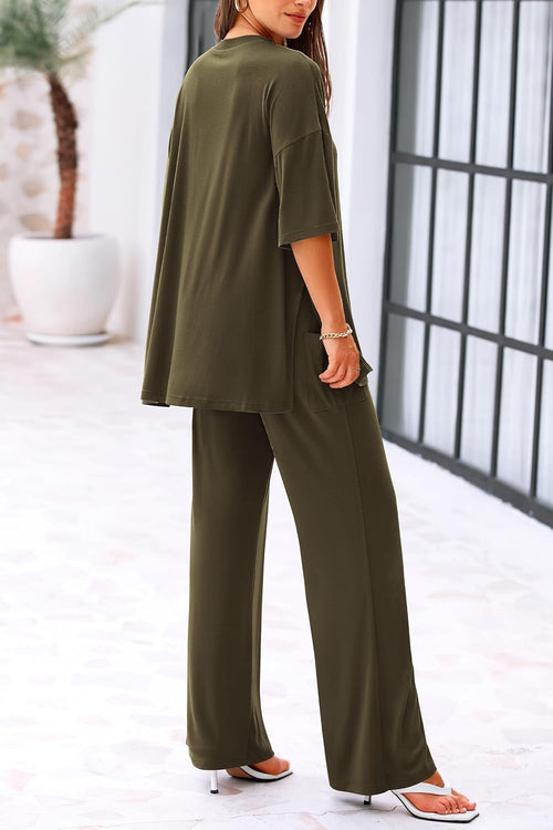 2 Piece Lounge Sets for Women Airport Travel Outfit