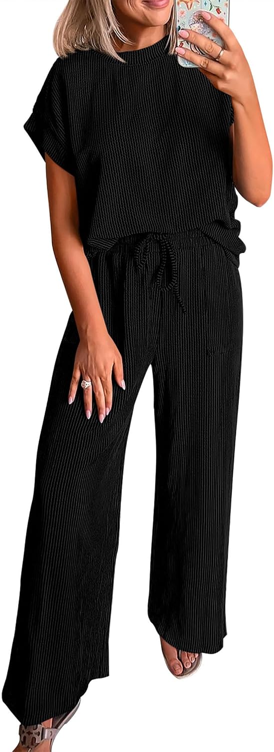 2 Piece Sets for Women Dressy Matching Lounge Set