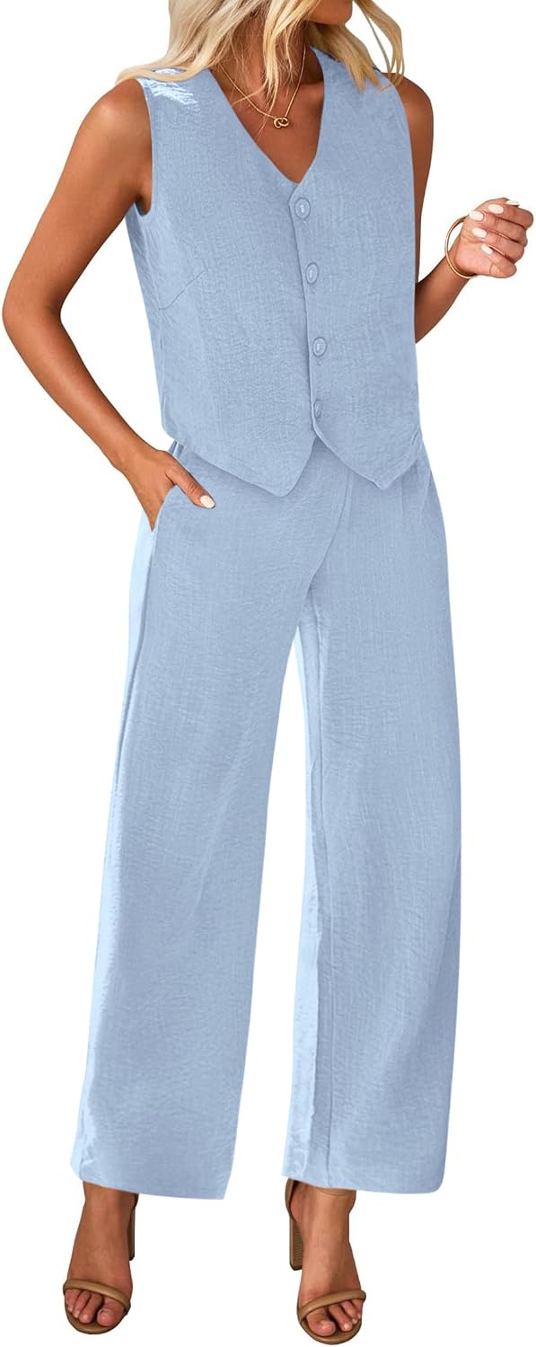 2 Piece Sets for Women Dressy Work Office Outfits