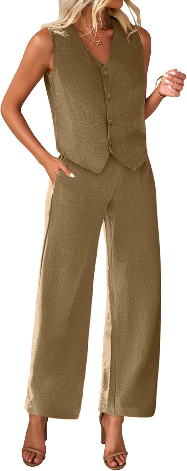 2 Piece Sets for Women Dressy Work Office Outfits