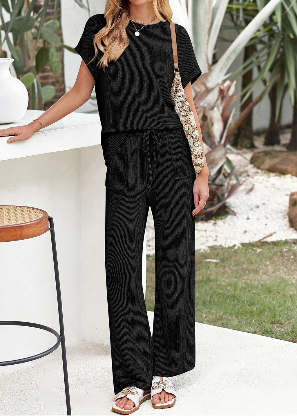 2 Piece Sets for Women Dressy Matching Lounge Set