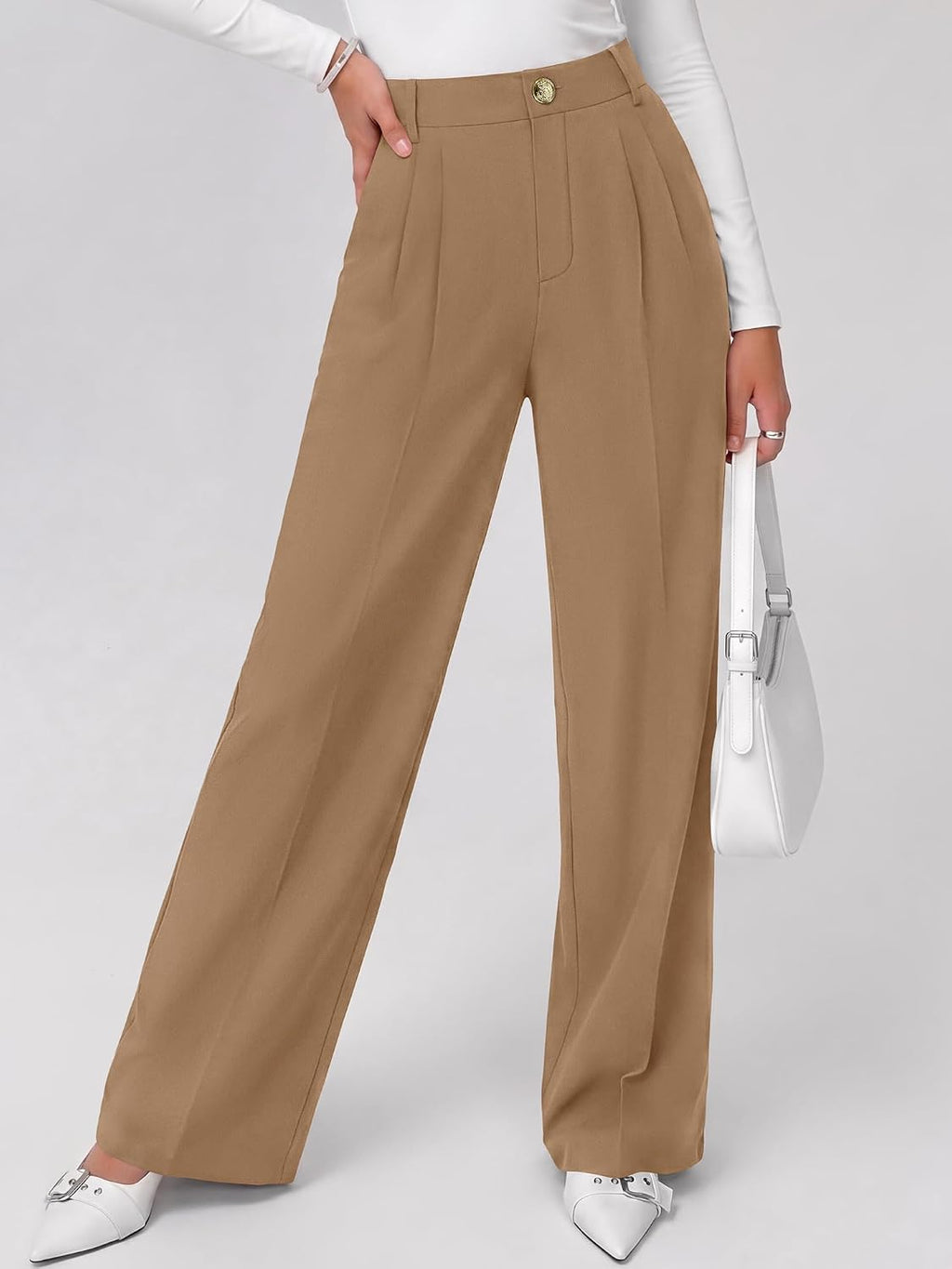 2026 Fall Wide Leg Pants for Women High Waisted Slack