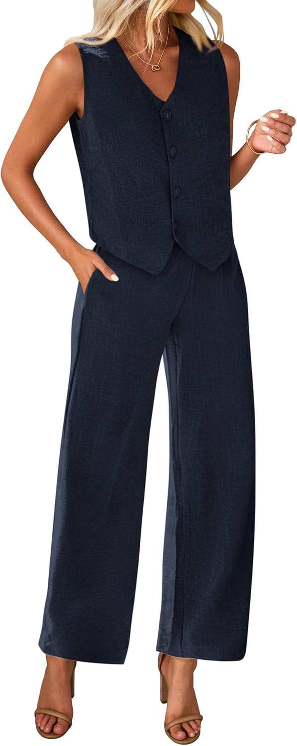 2 Piece Sets for Women Dressy Work Office Outfits