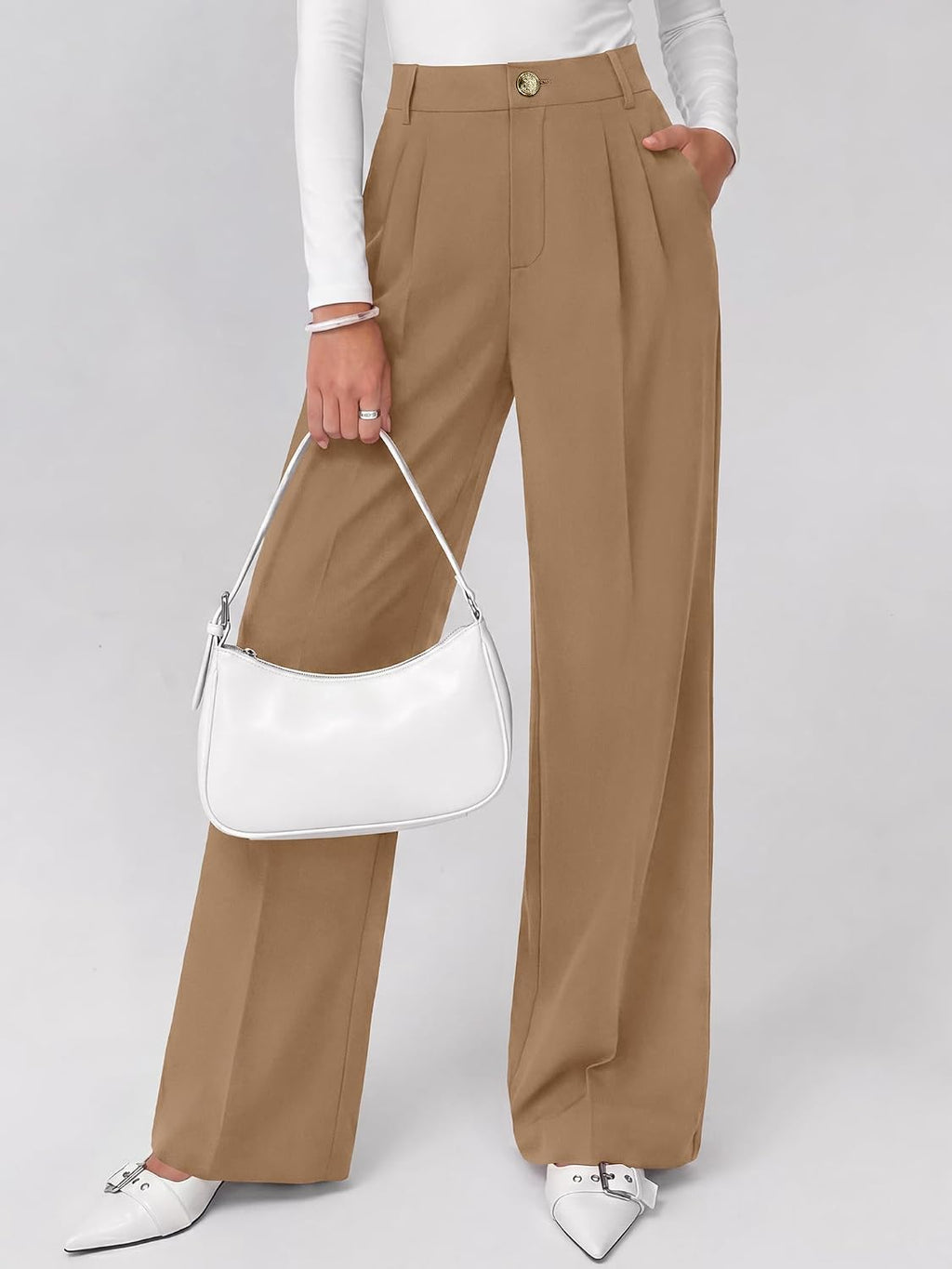 2026 Fall Wide Leg Pants for Women High Waisted Slack