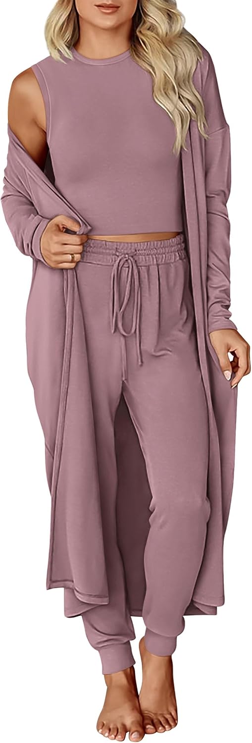 3 Piece Lounge Sets for Women Airport Travel Outfit