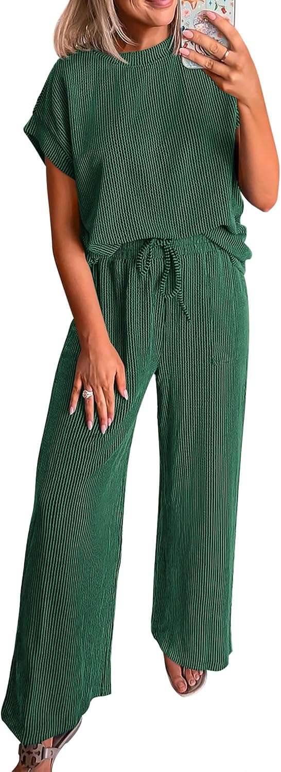 2 Piece Sets for Women Dressy Matching Lounge Set